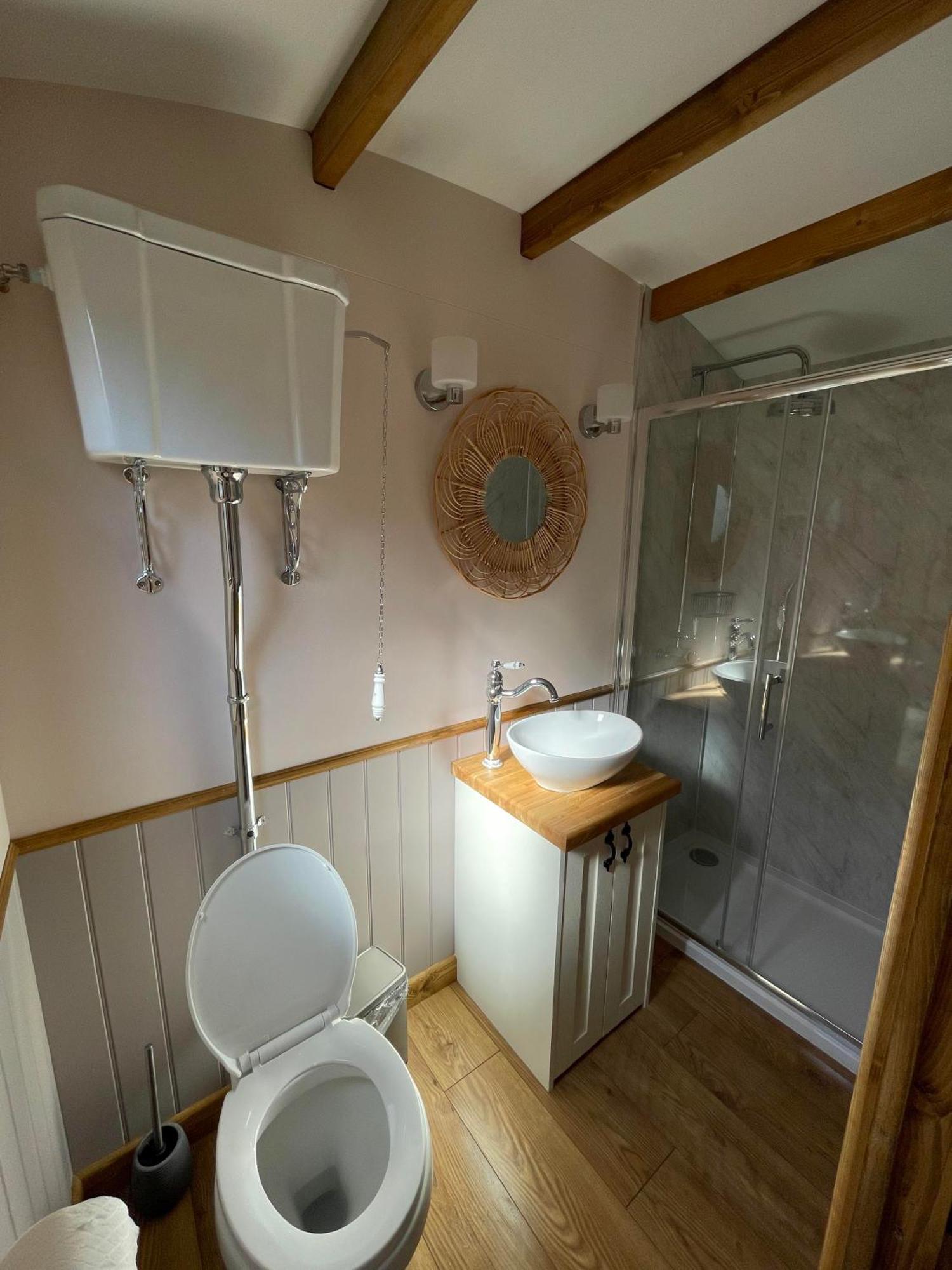 Hafod Shepherd Hut Aberystwyth Exterior photo